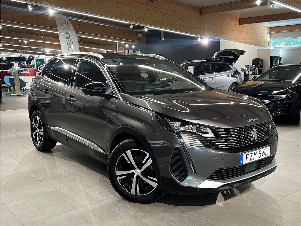 Peugeot 3008 GT 1.2 PureTech 130hk Aut - CARPLAY, NAVI, BACKAMERA