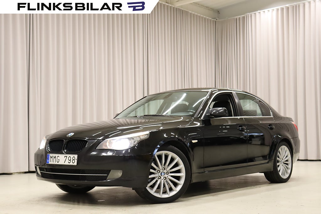 BMW 523 i 190HK Sedan Facelift Komfortstol Skinn Nybesiktad