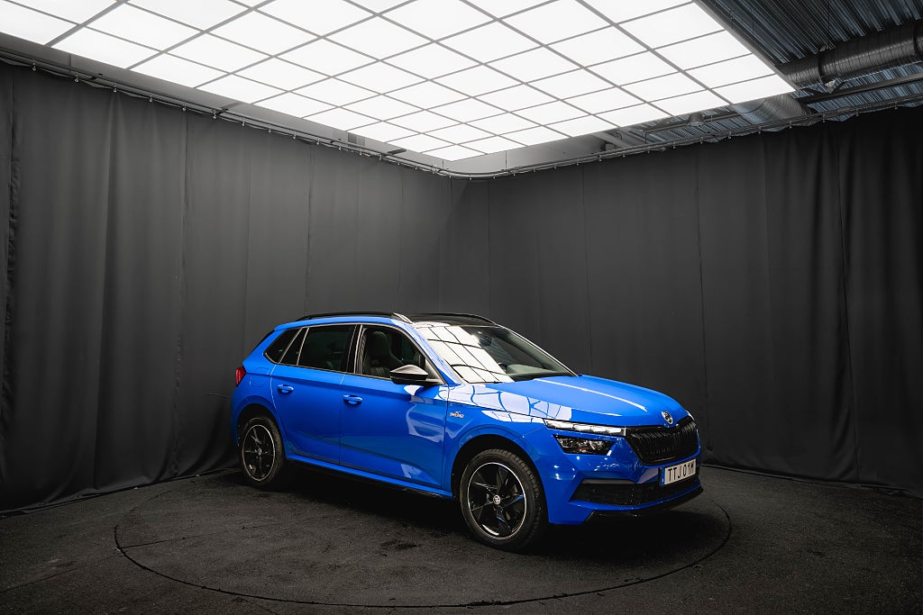 Skoda Kamiq 1.5 TSI Monte Carlo PANO DRAG KAMERA RATTVÄRME 150hk