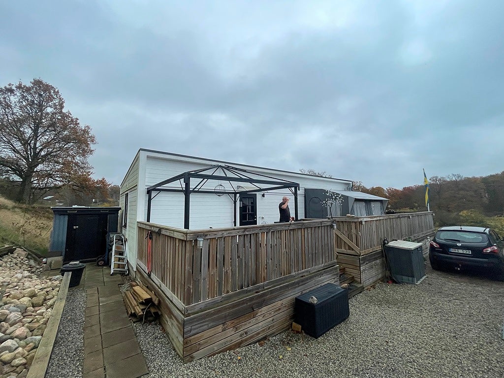 MNAB Åretrunt villavagn inkl plats på Grottbyns camping 