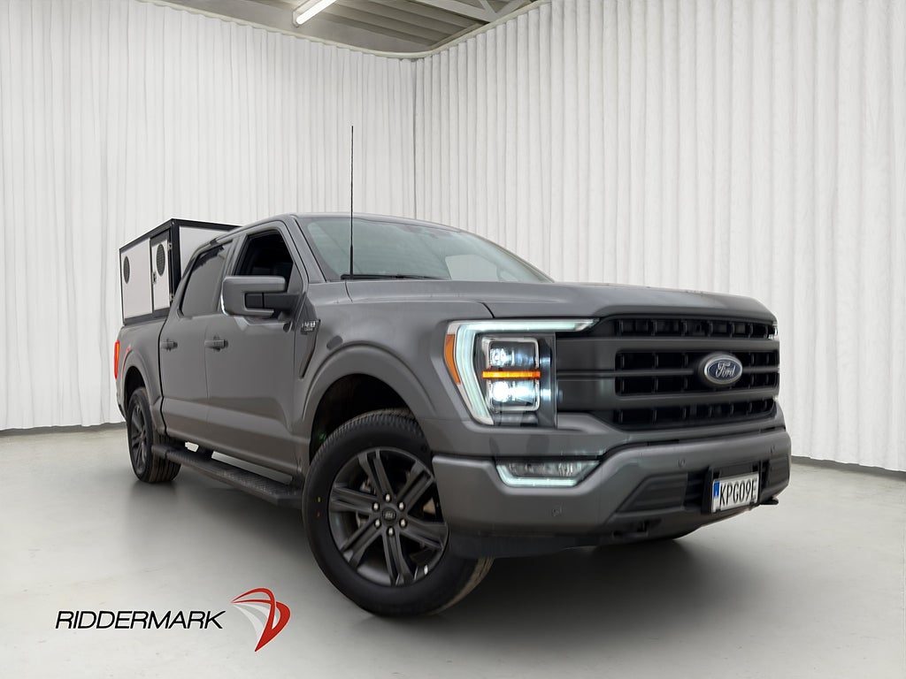 Ford F-150 Lariat Sport V8 4x4 HUNDKÅPA Pano B&O Skinn Moms