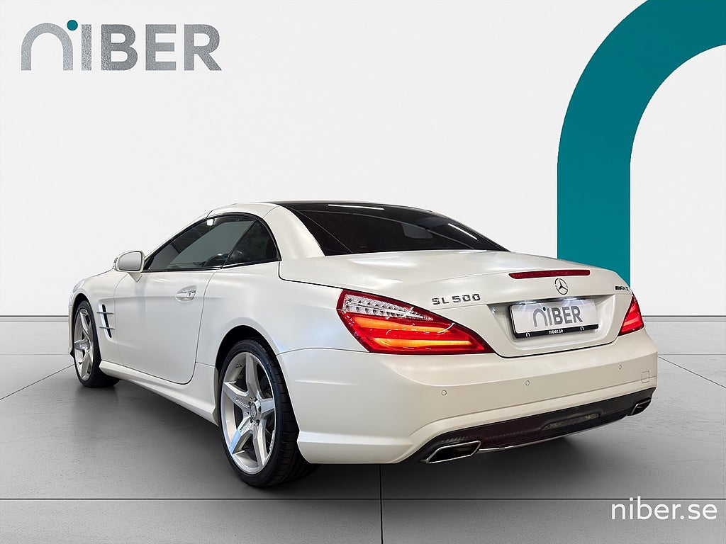 Mercedes-Benz SL 500 AMG, Designo, 3 brukare, Mkt utr.