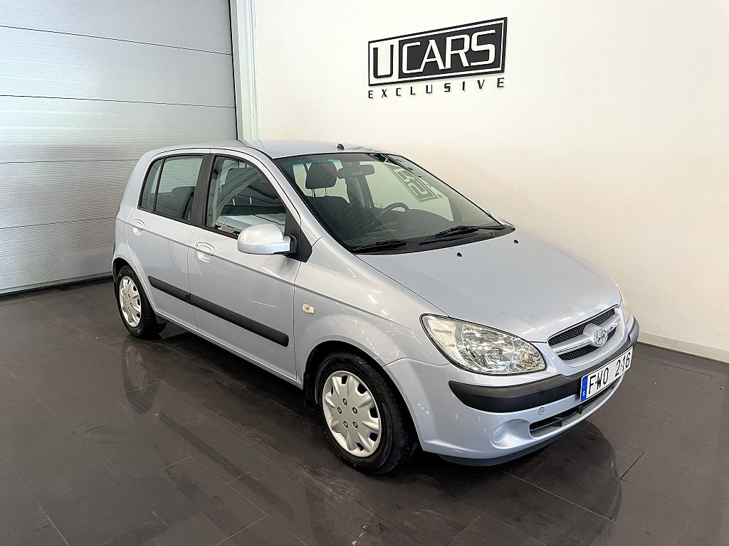 Hyundai Getz 1.4 AUTOMAT drag 97hk 2-ägare!