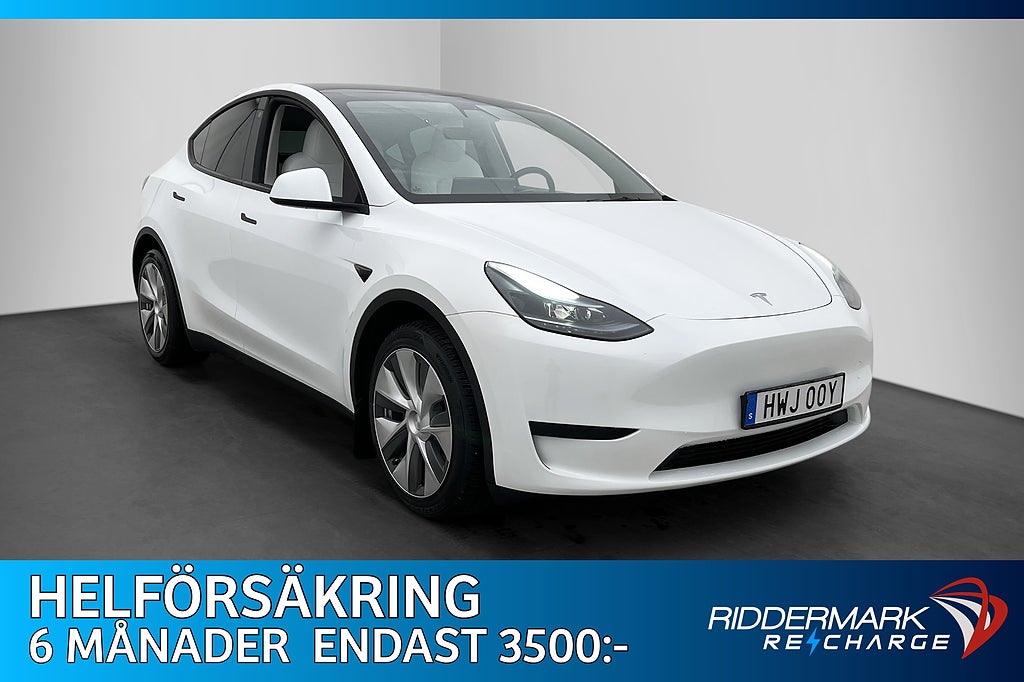 Tesla Model Y Standard Range 299hk Pano Dragkrok AP Sv.Såld