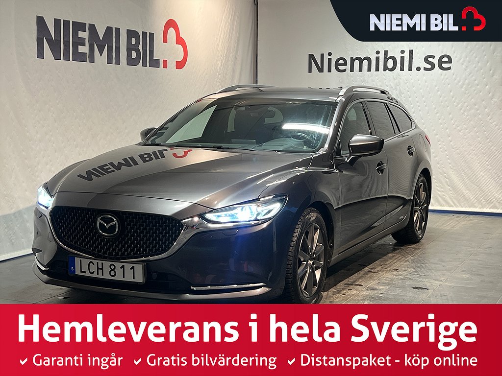 Mazda 6 2.2 DE AWD Optimum Drag/360Kamera/Navi/10-årsgaranti