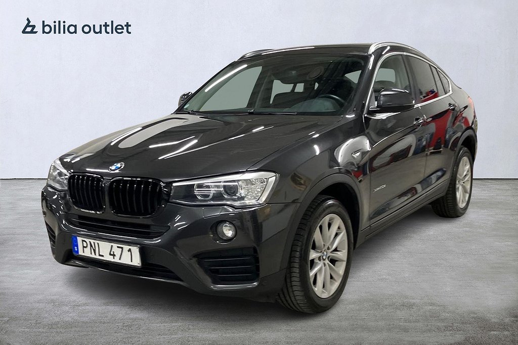 BMW X4 xDrive20d Dragkrok Farthållare Bluetooth P-sensorer