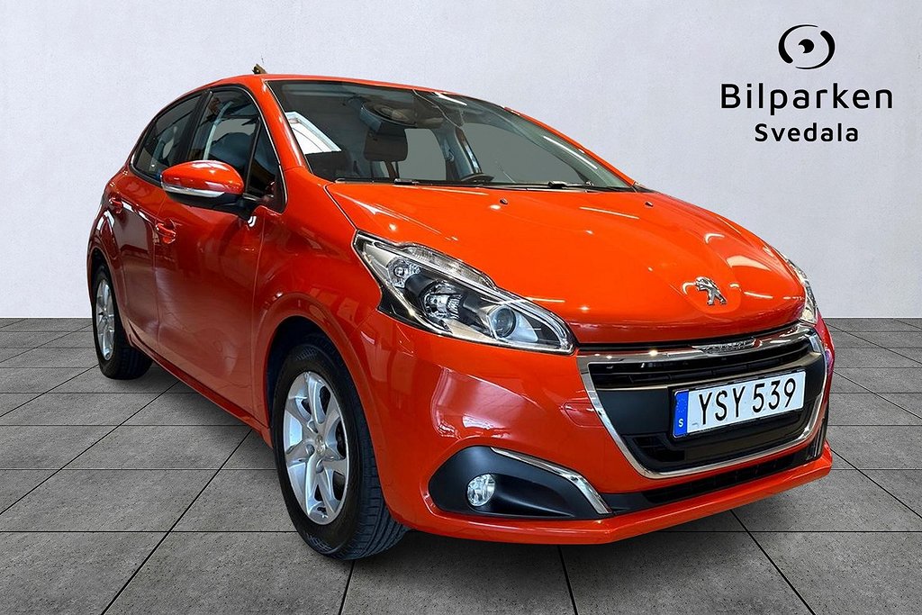 Peugeot 208 5-dörrar 1.2 VTi  / Bluetooth / Farthållare