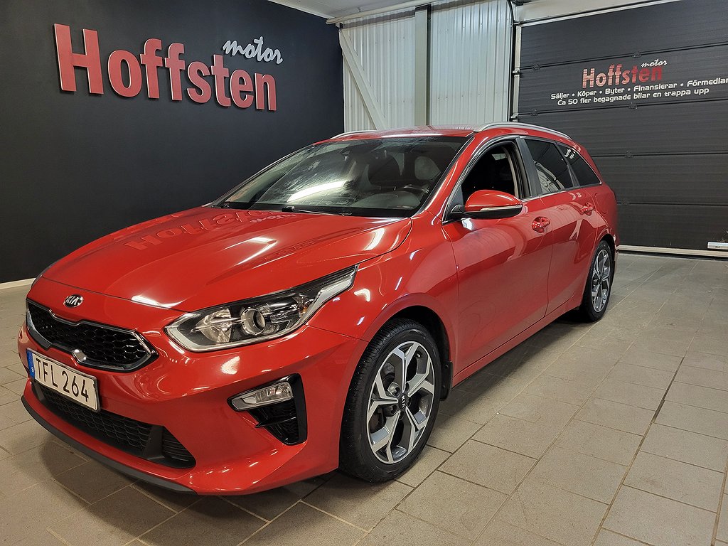 Kia CEED Sportswagon ADVANCE 1.4 T-GDI 1ägare Värmare Krok