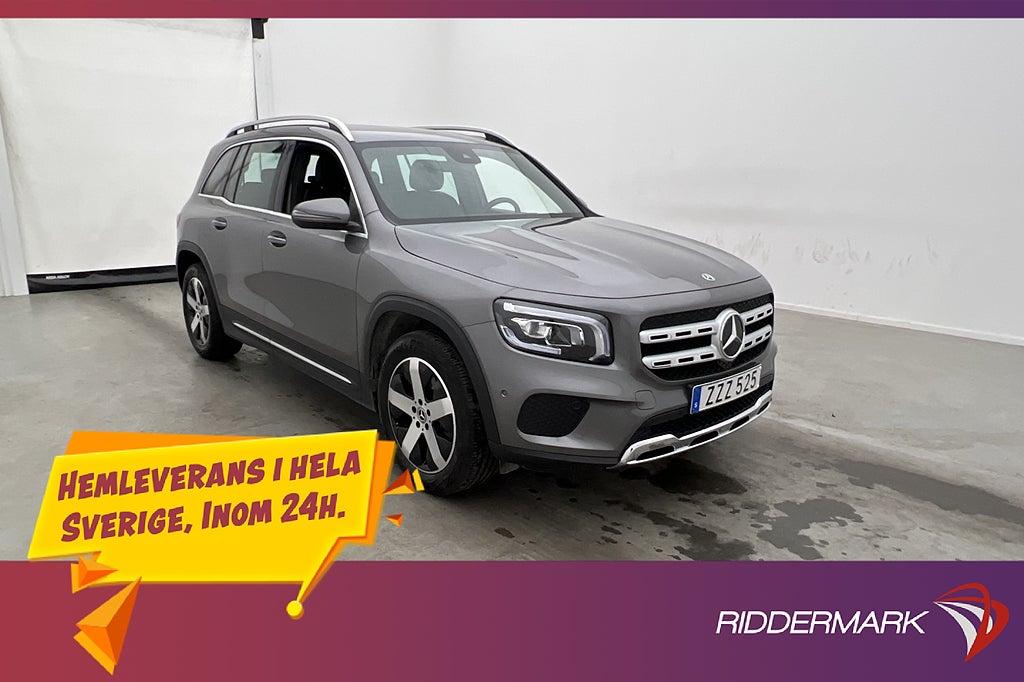 Mercedes-Benz GLB 200 d 150hk 4M 7-Sits Wide Kamera Dragkrok