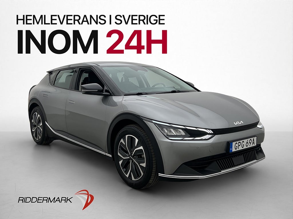 Kia EV6 77.4 kWh 228hk Dragkrok Kamera CarPlay Rattvärme