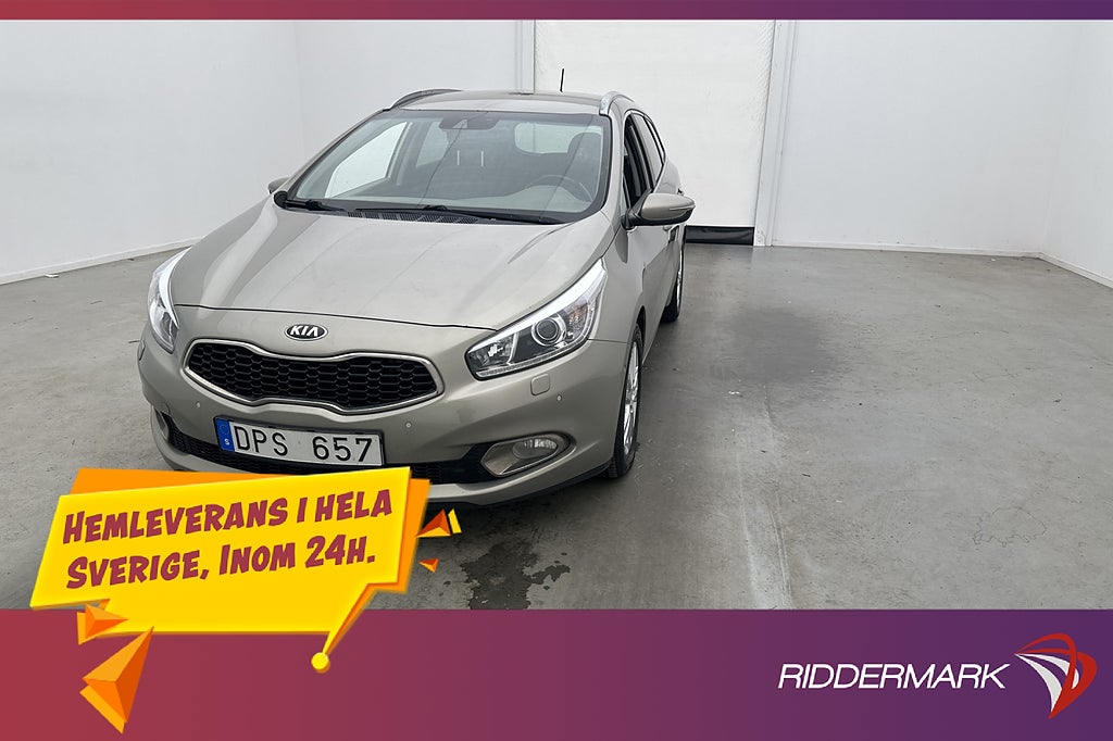 Kia Ceed SW 1.6 CRDi Comfort Kamera Navi Sensorer Rattvärme