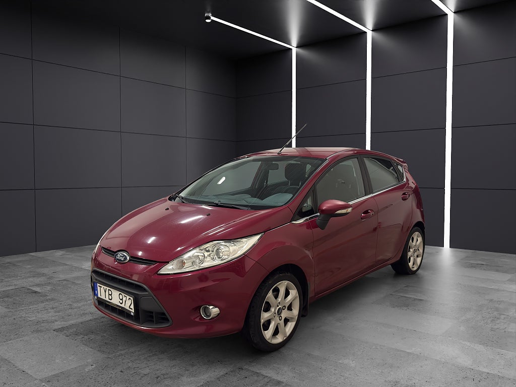 Ford Fiesta 5-dörrar 1.25 Titanium |NY KAMREM|2 ÄGARE|NY SERVAD|