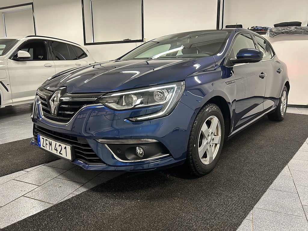 Renault Megane 1.3 TCe 140 hk Euro 6 Drag Lågmilare 3600 mil S/V