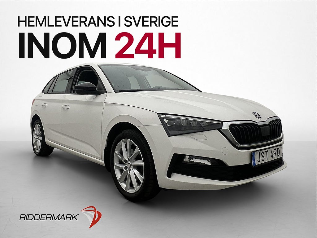 Skoda Scala 1.0 TSI 115hk Dragkrok Kamera CarPlay