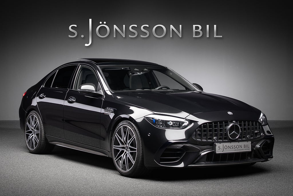 Mercedes-Benz C 63 AMG S E / 680 hk / Utrustad för 202.000kr