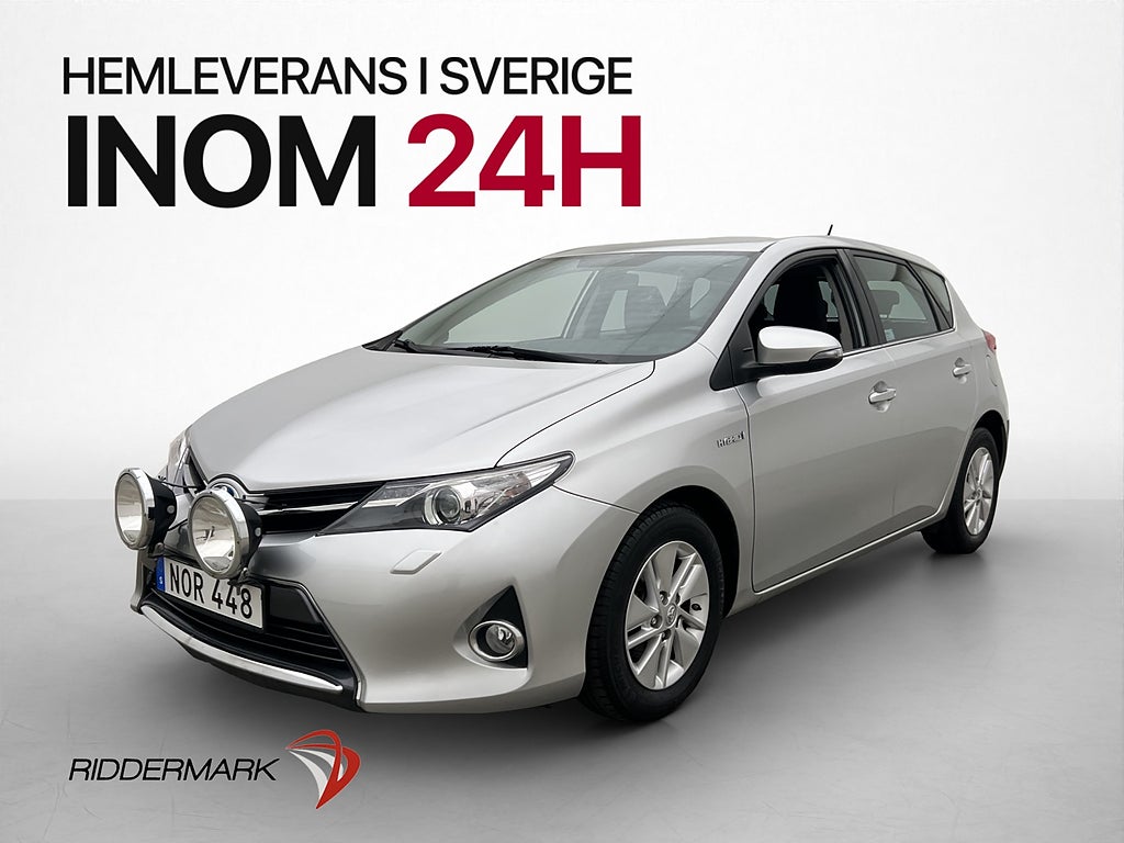 Toyota Auris Hybrid e-CVT 136hk Active Kamera Bluetooth AC