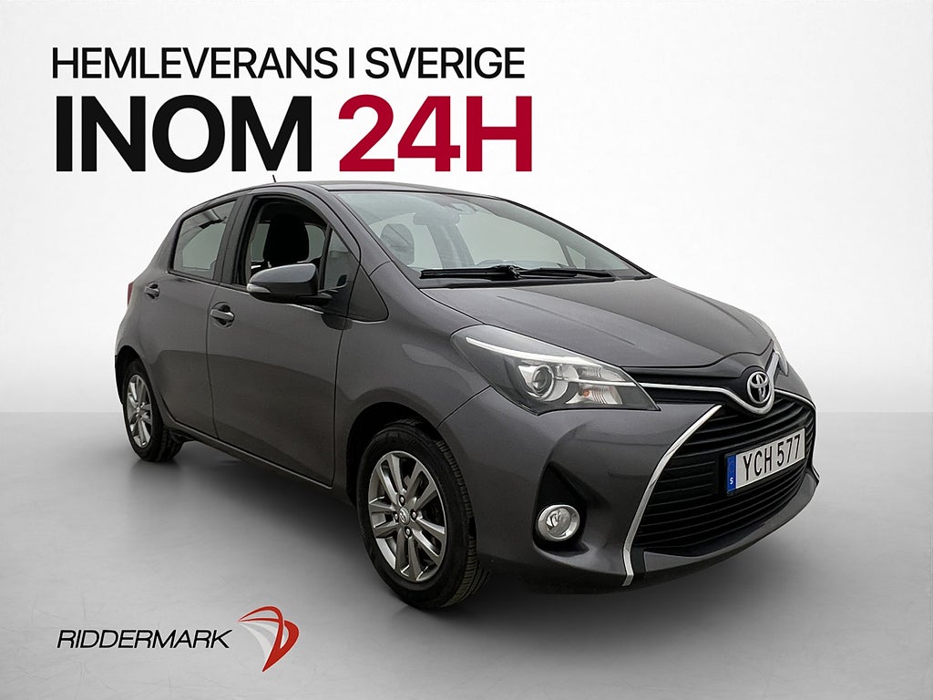 Toyota Yaris 99hk Active Kamera Farthållare Bluetooth