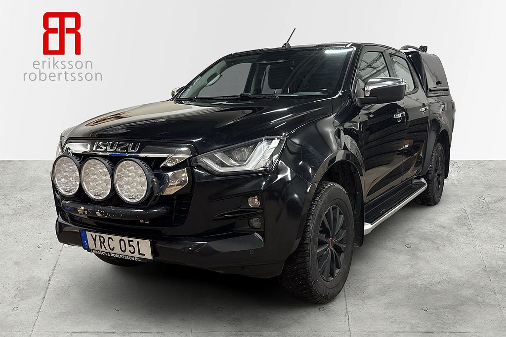 Isuzu D-Max Crew Cab 1.9 CNG 4WD Dieselvärmare Kamera Kåpa *MOMS*