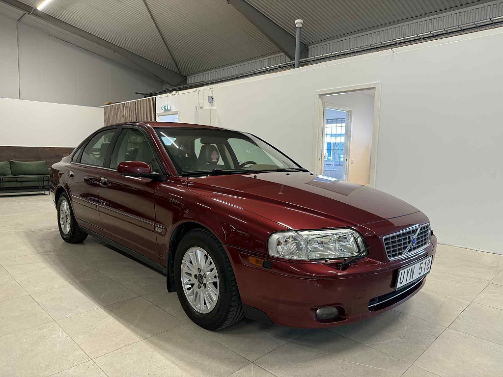 Volvo S80 2.4 Business Edition Chrome * 1 ÄGARE * Skinnklädsel