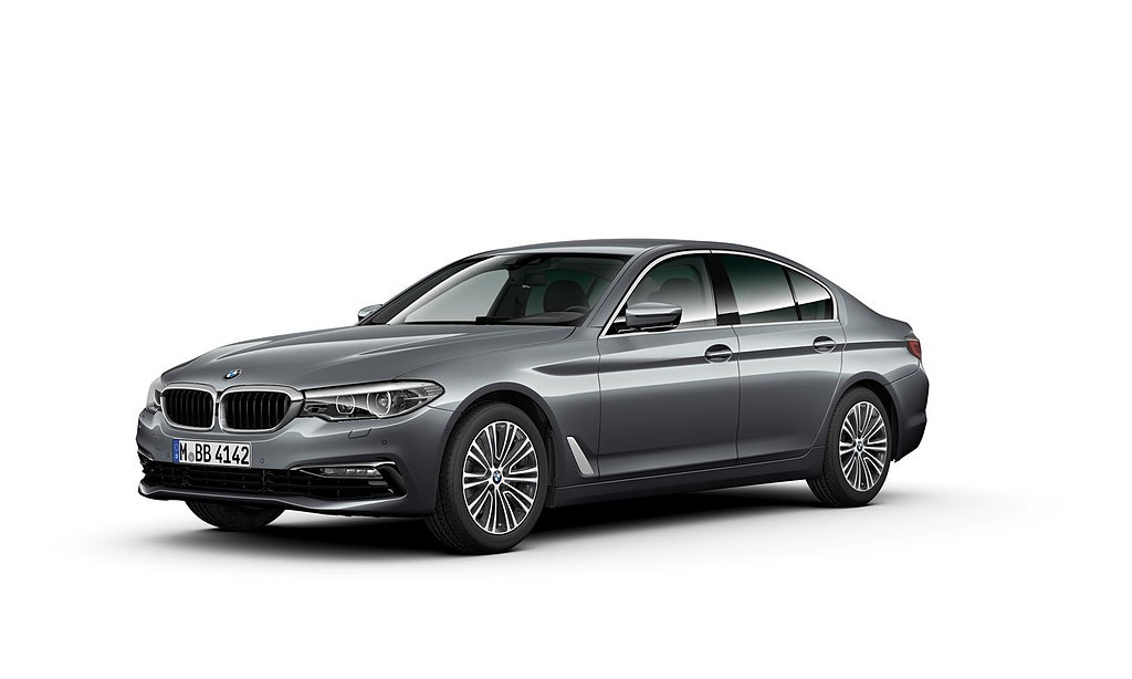 BMW 520d Sedan Sport Line Rattvärme Navi H K 360 Kamera Tonade Rutor |