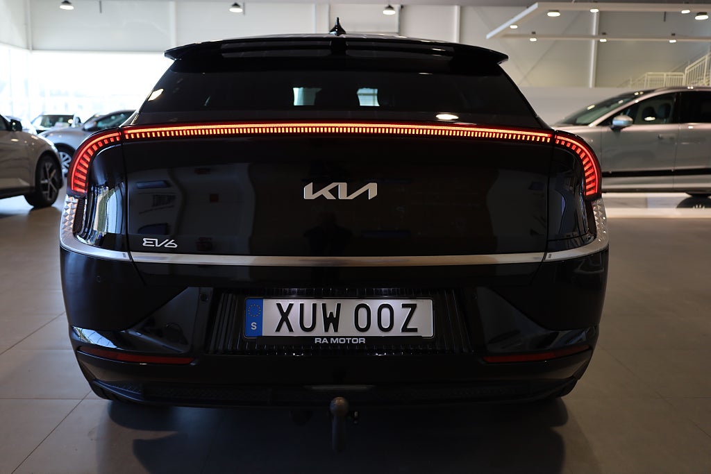 Kia EV6 77.4 kWh 360° Navi Drag Läder Leasbar Rattvärme V-Hjul 2023