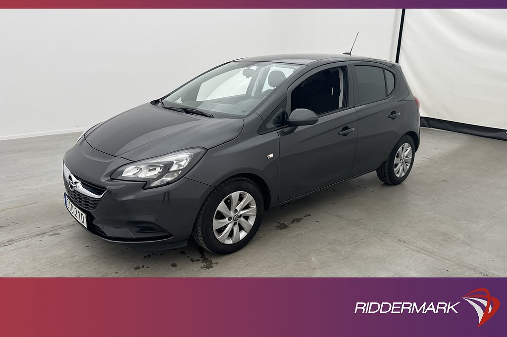 Opel Corsa 1.4 90hk Enjoy Sensorer Rattvärme En-Brukare