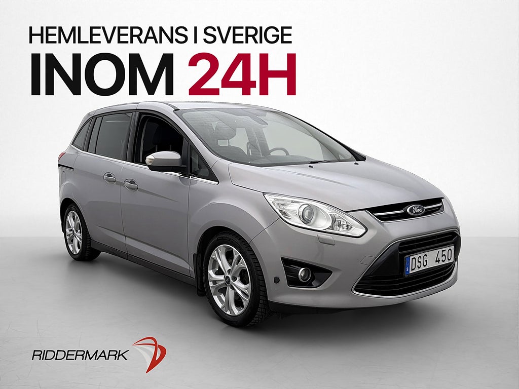 Ford Grand C-Max 2.0 TDI 115hk Titanium 7-Sits Drag M-Värm