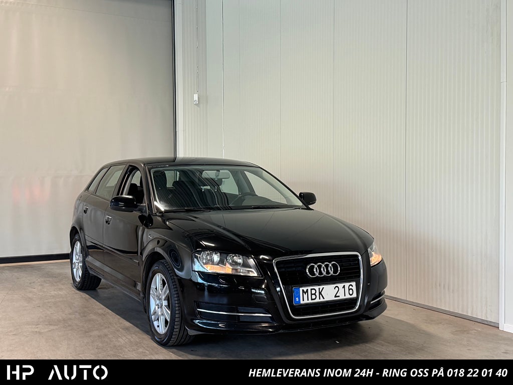 Audi A3 SB 1.6 TDI 105hk AUX/Vinterhjul/Nyservad
