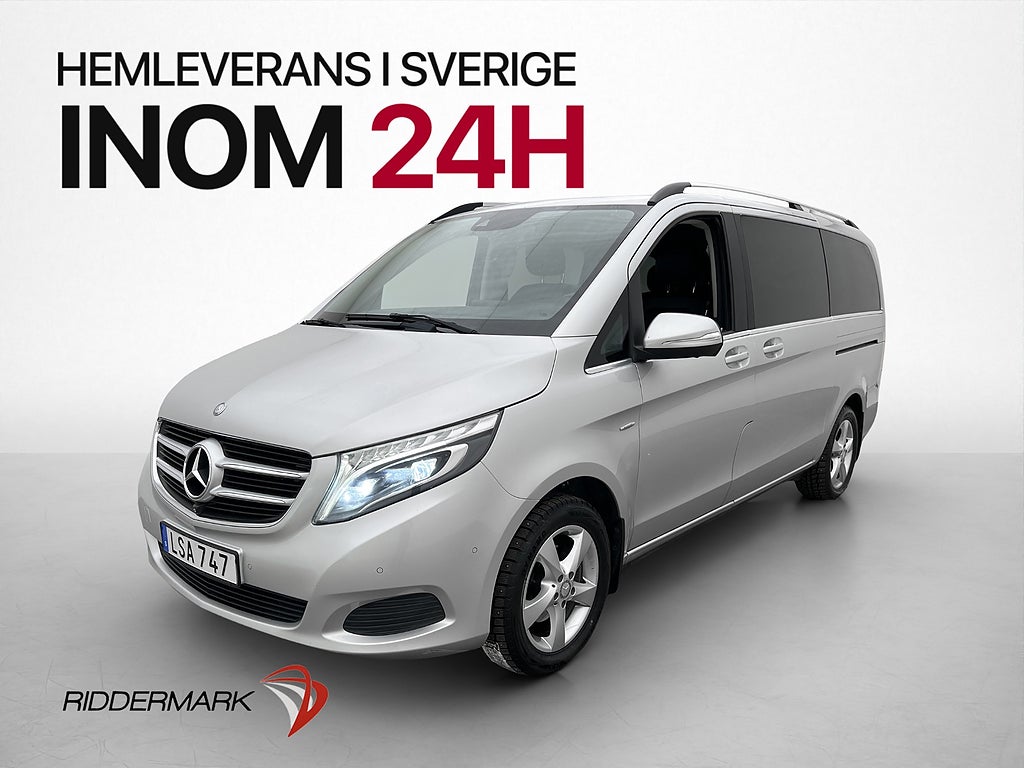 Mercedes-Benz V 220 d Avantgarde Värm Dragkrok Kamera Skinn