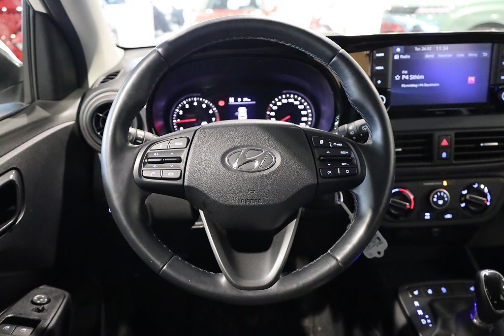 Hyundai i10 1.0 AUT AMT Essential Leasbar Rattvärme Carplay 2022