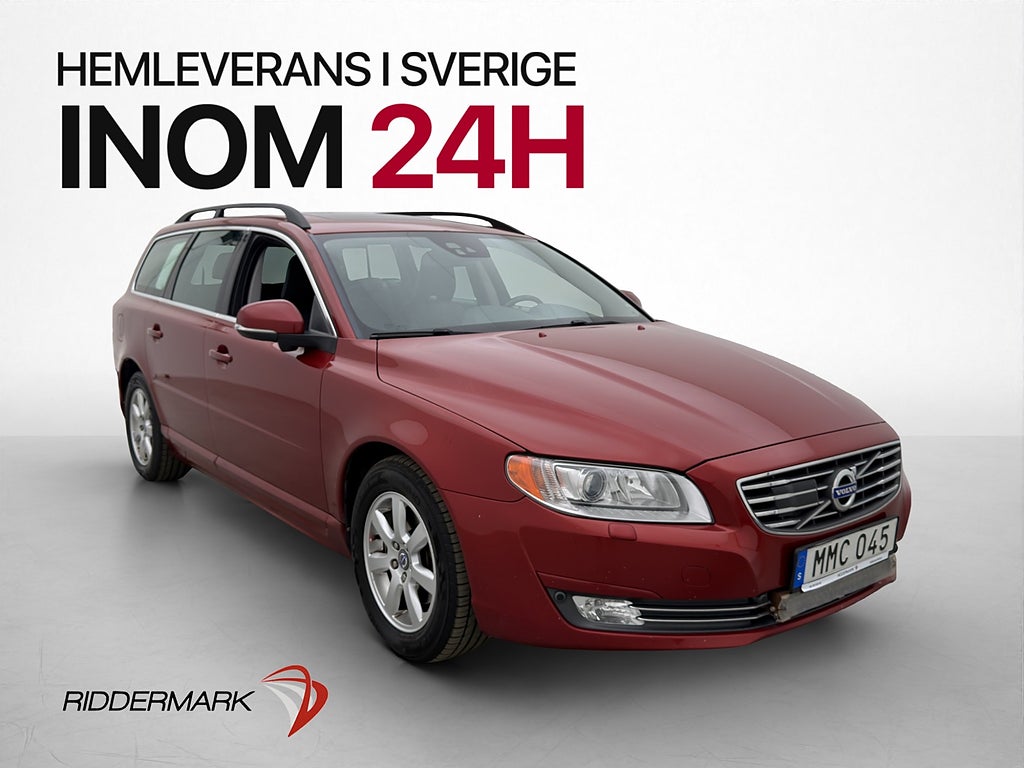 Volvo V70 D4 Momentum Taklucka VOC Värmare P-Sensorer Drag