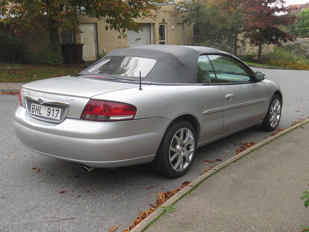 Chrysler Sebring Cabriolet 2.7 V6 Automatisk, 203hk, 2001