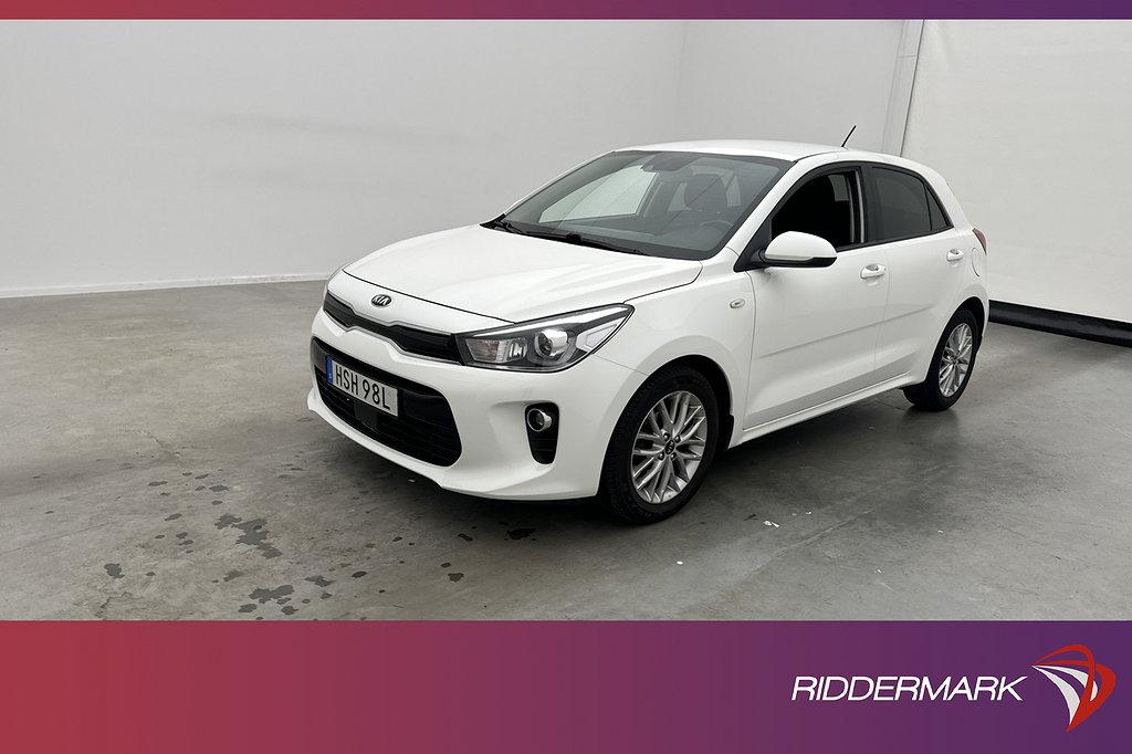 Kia Rio 1.2 CVVT 84hk Advance Kamera Rattvärme Farthållare