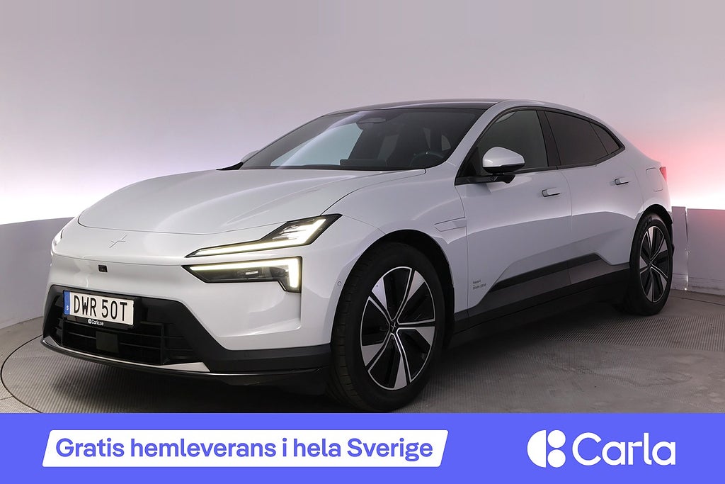 Polestar 4 Long range Single motor Pano Elstol BLIS 360 Navi