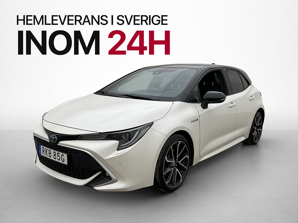 Toyota Corolla Hybrid 184hk Executive HUD Kamera Halvskinn
