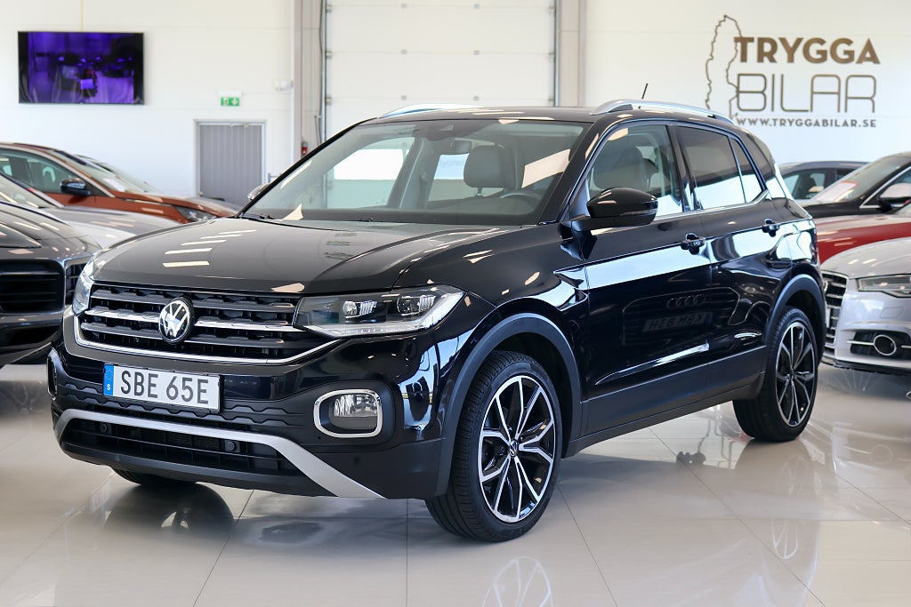 Volkswagen T-CROSS 1.0 TSI OPF GT/Drag/Black/Design/PDC/Komfort/Eu6/Se Utr