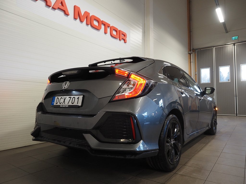 Honda Civic 1.5 i-VTEC Turbo 182hk CVT |Pano|Kamera|Navi| 2017