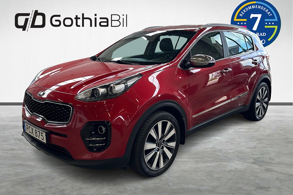 Kia Sportage 1.7 CRDi Aut Advance B-Kamera rattvärme, el-stolar, JBL