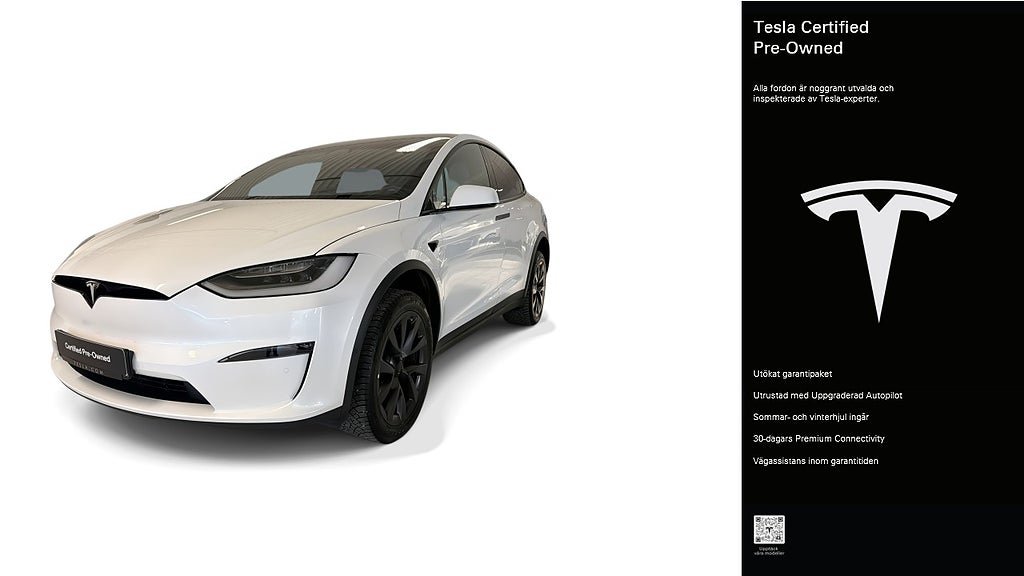 Tesla Model X Plaid Certified Pre-Owned 3.84% ränta