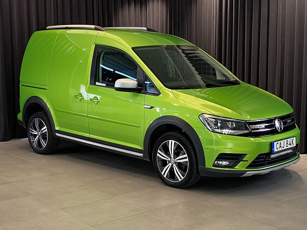 Volkswagen Caddy Alltrack/ 2.0/ 4MOTION / Aut / 150Hk / Moms / Extraljus