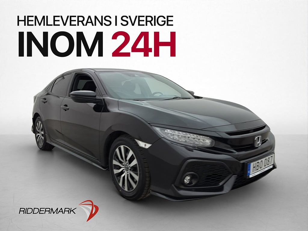 Honda Civic 1.5 i-VTEC Turbo 182hk B-Kamera Navi Bluetooth
