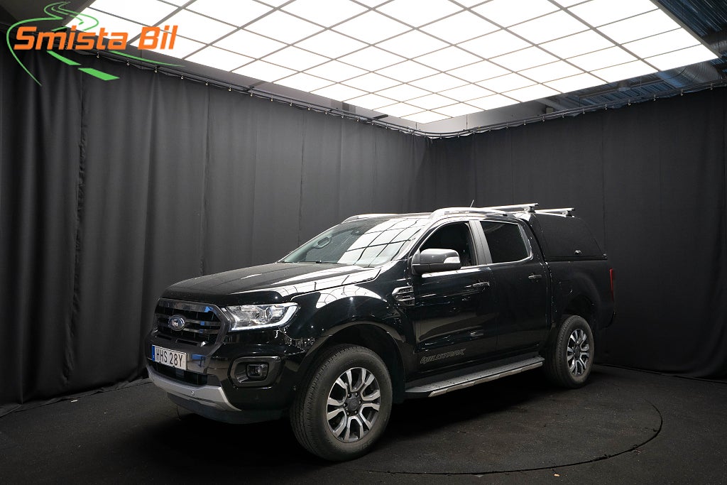 Ford Ranger Bi-Turbo 4x4 WILDTRAK KÅPA LÄDER D-VÄRM DRAG KAMERA DIF