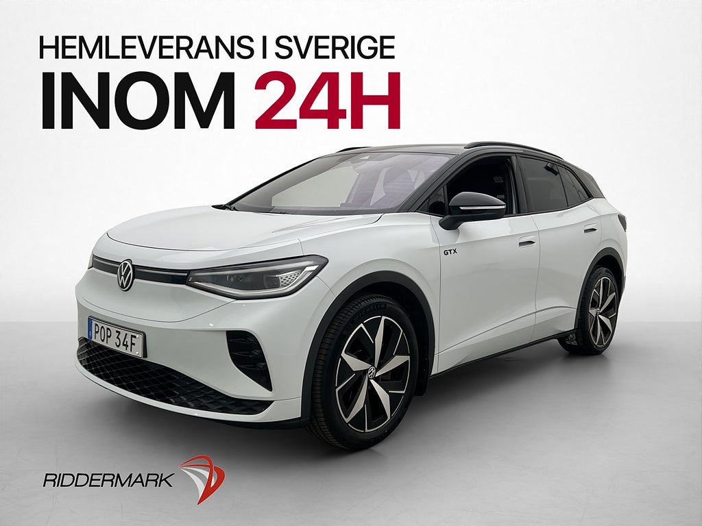 Volkswagen ID.4 77 kWh 4M 299hk GTX Navi P-sensor Caprlay