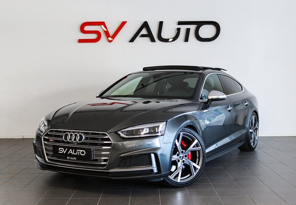 Audi S5 Sportback V6 Quattro SV-SÅLD Cockpit HuD Pano 