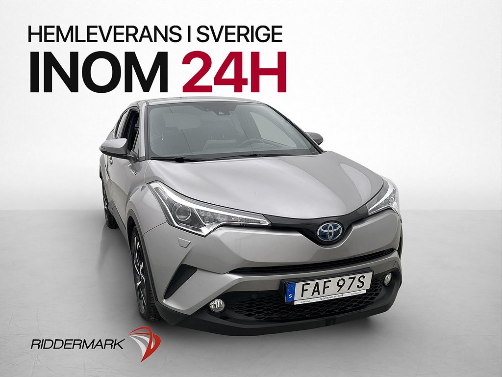 Toyota C-HR Hybrid 122hk X-Edition Kamera Rattvärme Adp-Fart