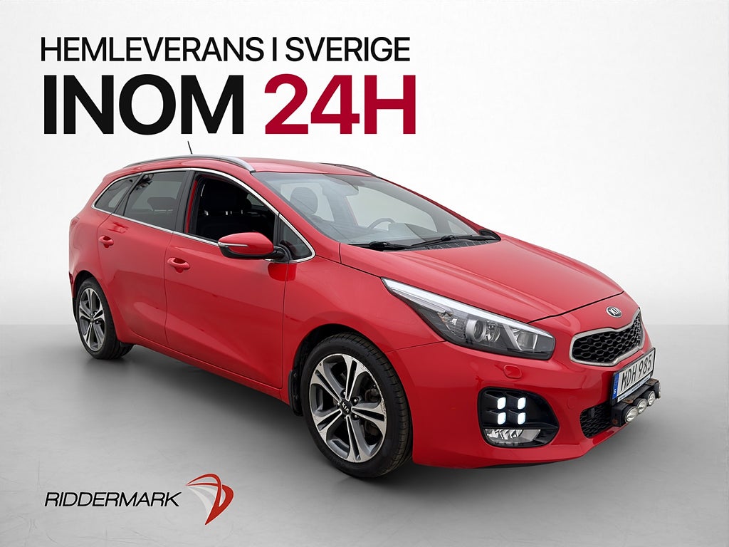 Kia Ceed Sportswagon GT-Line 136hk Värmare Kamera Dragkrok