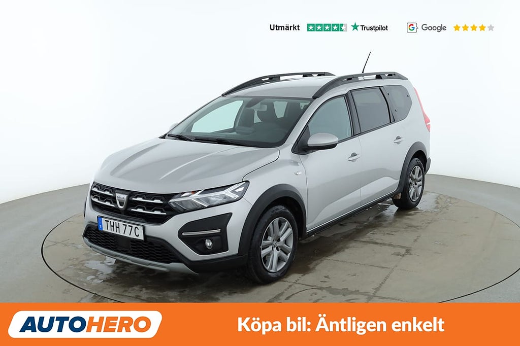 Dacia Jogger 7-sätes 1.0 TCe / Drag, Rails, PDC