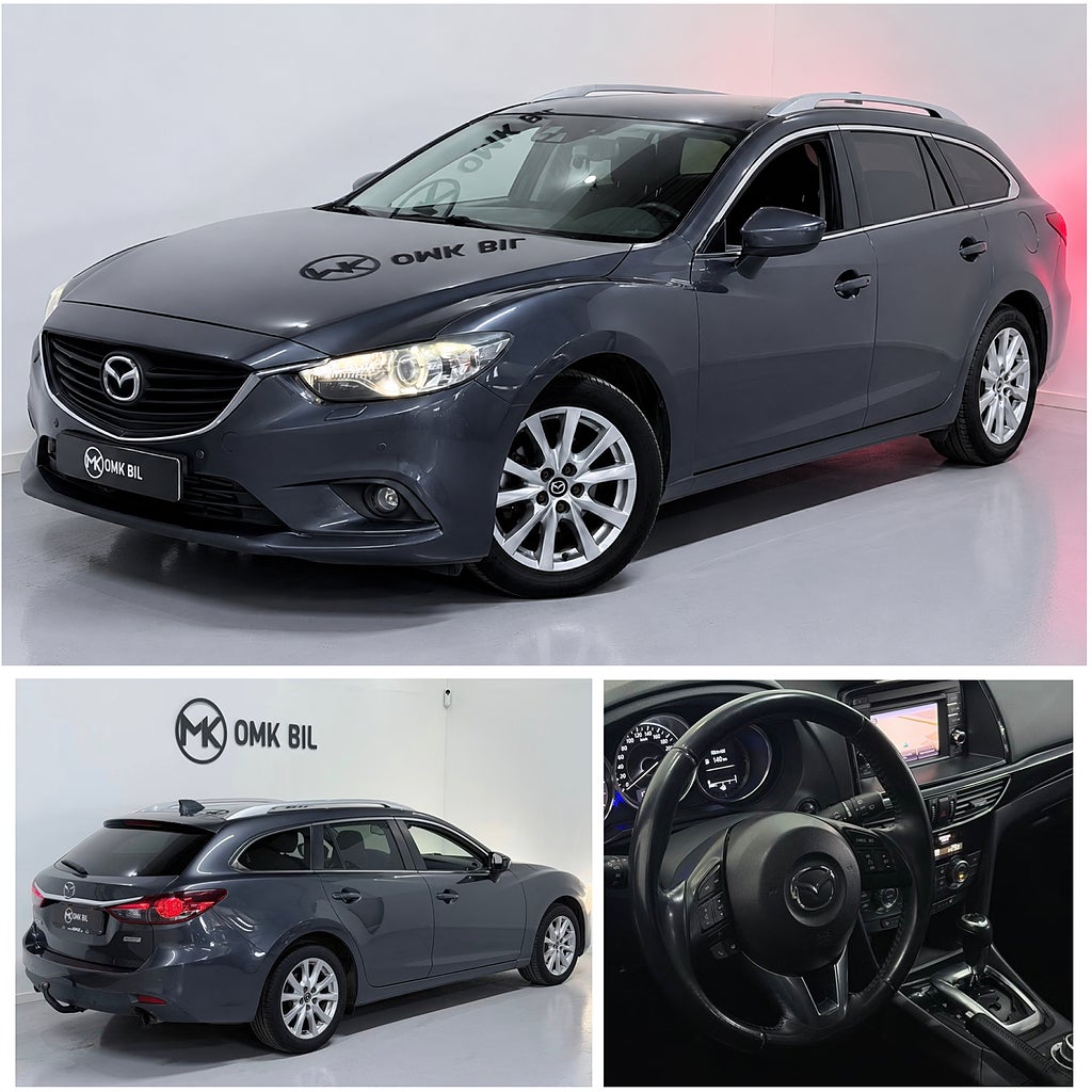 Mazda 6 Wagon 2.2 SKYACTIV-D Euro 6/Nyservad/Nybes