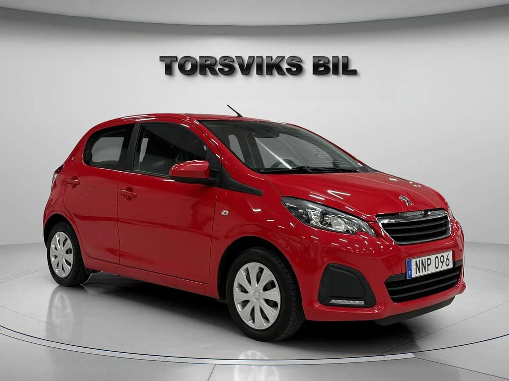 Peugeot 108 5-dörrar 1.0 VTi Active V-Hjul Fullservad - miniatyr 8