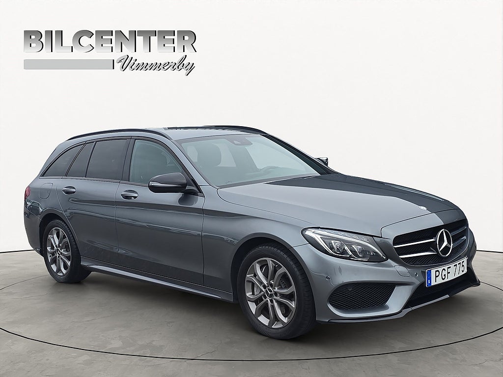 Mercedes-Benz C 250 T 4M AMG Drag B-kamera GPS Burmester